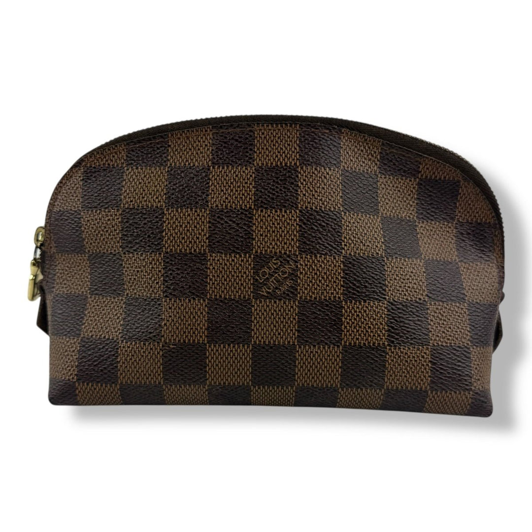 Louis Vuitton Brown Damier Travel Cosmetic PM Pouch - Lux Central
