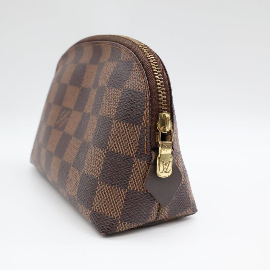 Louis Vuitton Brown Damier Travel Cosmetic PM Pouch - Lux Central