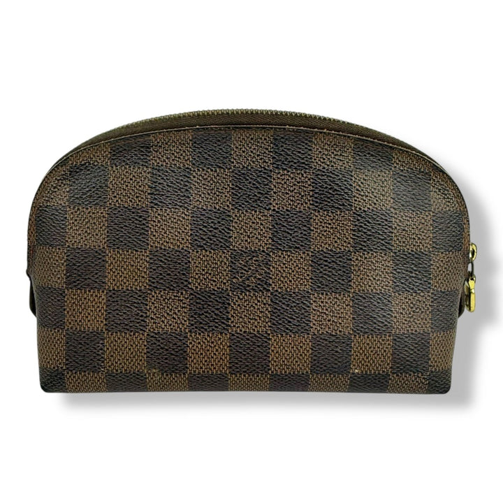 Louis Vuitton Brown Damier Travel Cosmetic PM Pouch - Lux Central