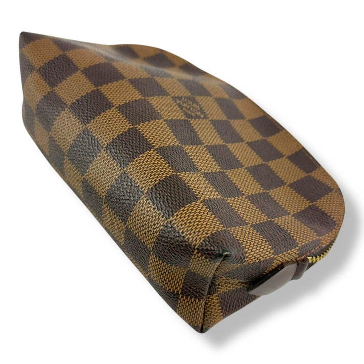 Louis Vuitton Brown Damier Travel Cosmetic Pouch - Lux Central