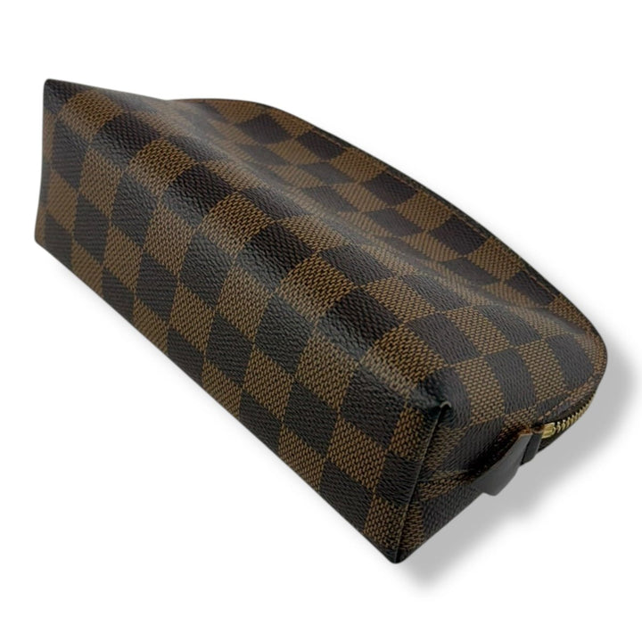 Louis Vuitton Brown Damier Travel Cosmetic Pouch - Lux Central