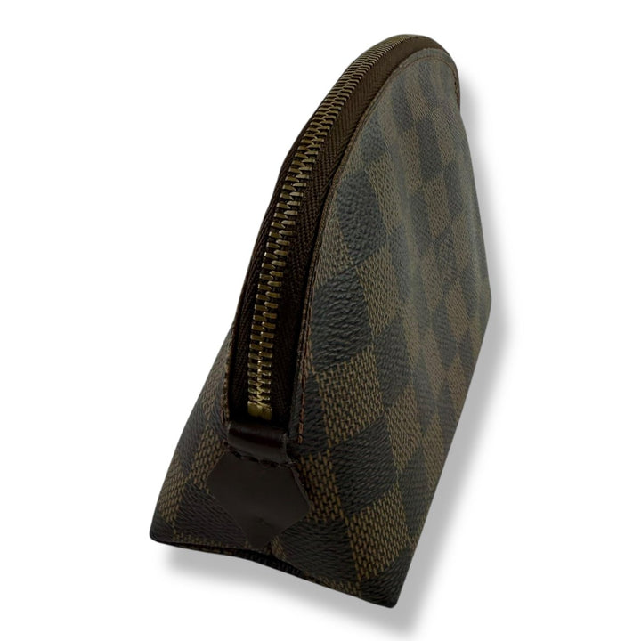 Louis Vuitton Brown Damier Travel Cosmetic Pouch - Lux Central