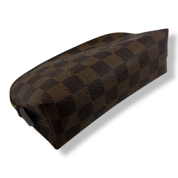 Louis Vuitton Brown Damier Travel Cosmetic Pouch - Lux Central
