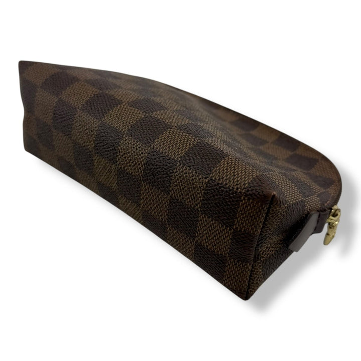 Louis Vuitton Brown Damier Travel Cosmetic Pouch - Lux Central