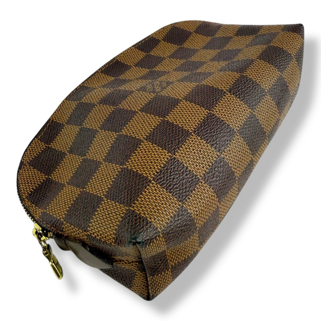 Louis Vuitton Brown Damier Travel Cosmetic Pouch - Lux Central