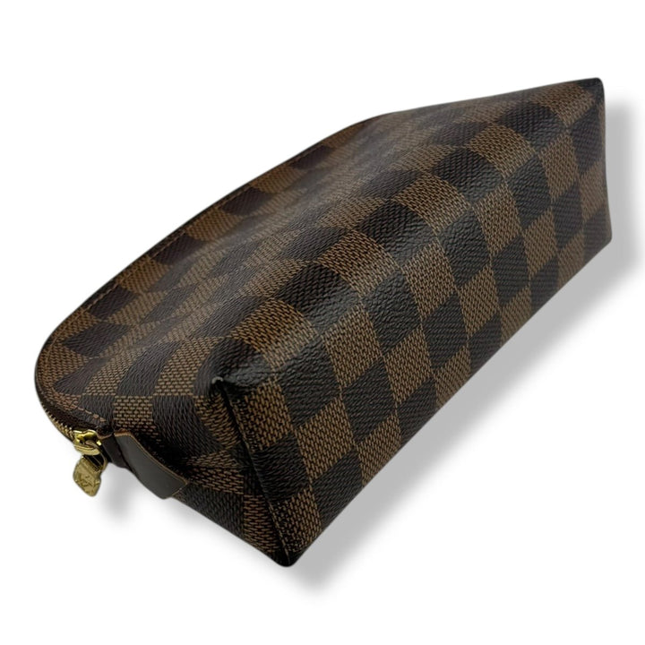 Louis Vuitton Brown Damier Travel Cosmetic Pouch - Lux Central