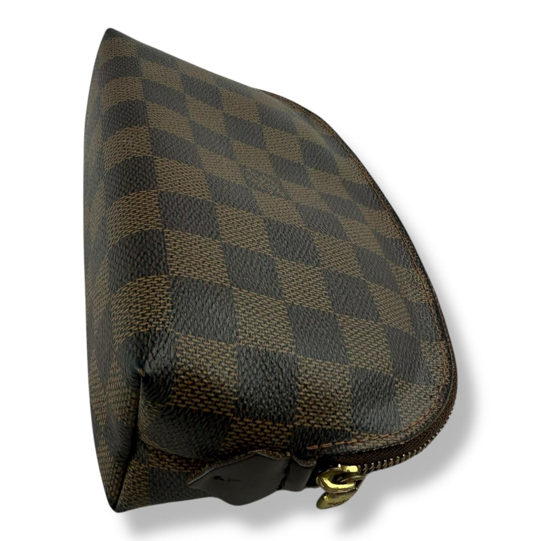 Louis Vuitton Brown Damier Travel Cosmetic Pouch - Lux Central
