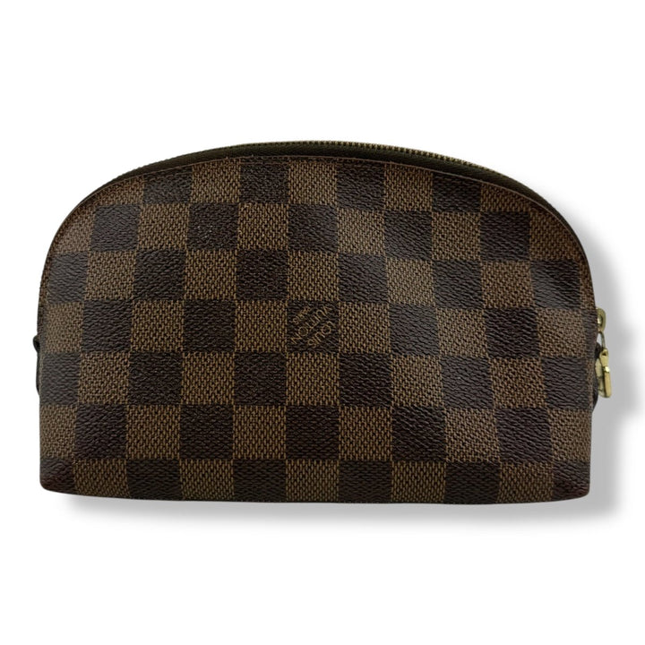 Louis Vuitton Brown Damier Travel Cosmetic Pouch - Lux Central