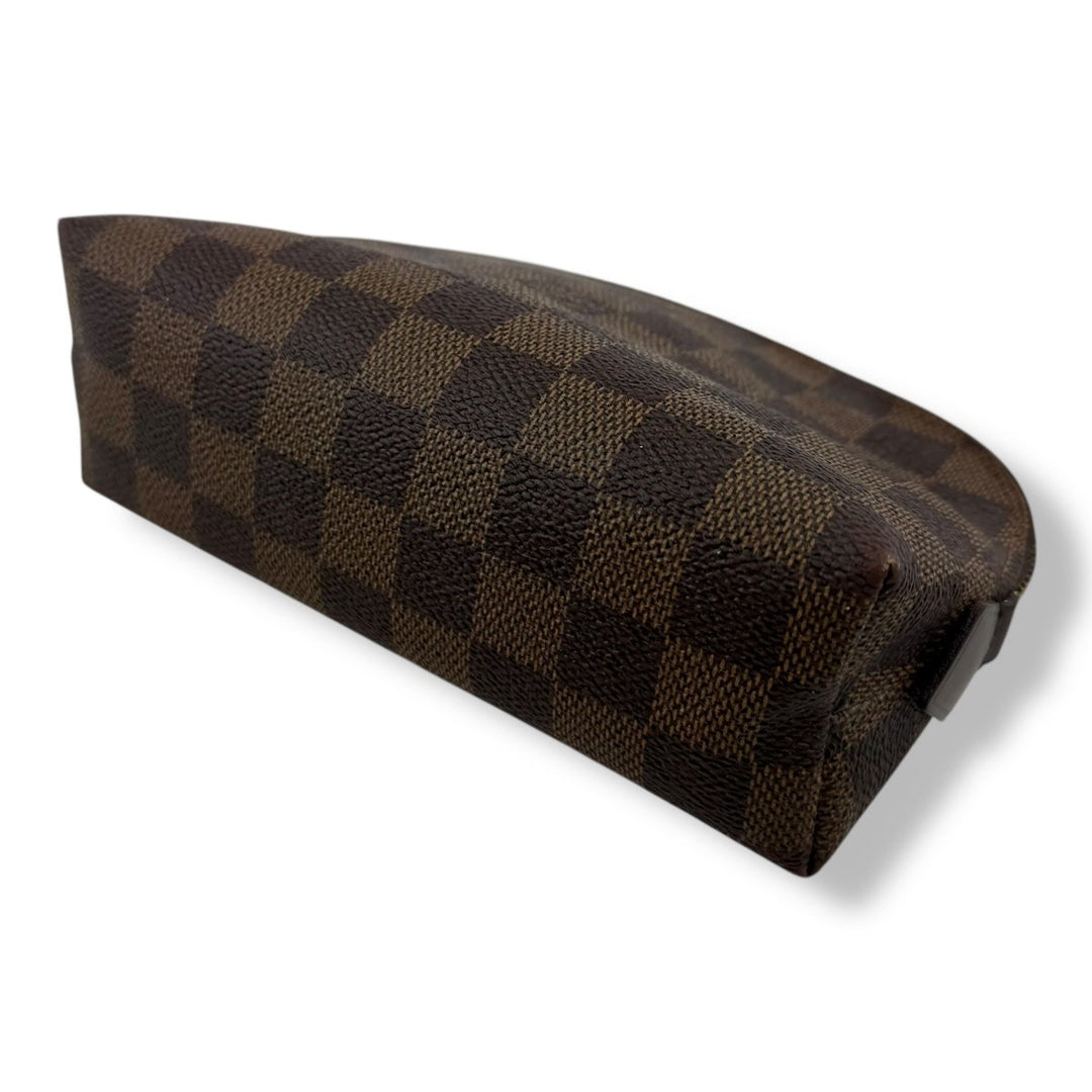 Louis Vuitton Brown Damier Travel Cosmetic Pouch - Lux Central