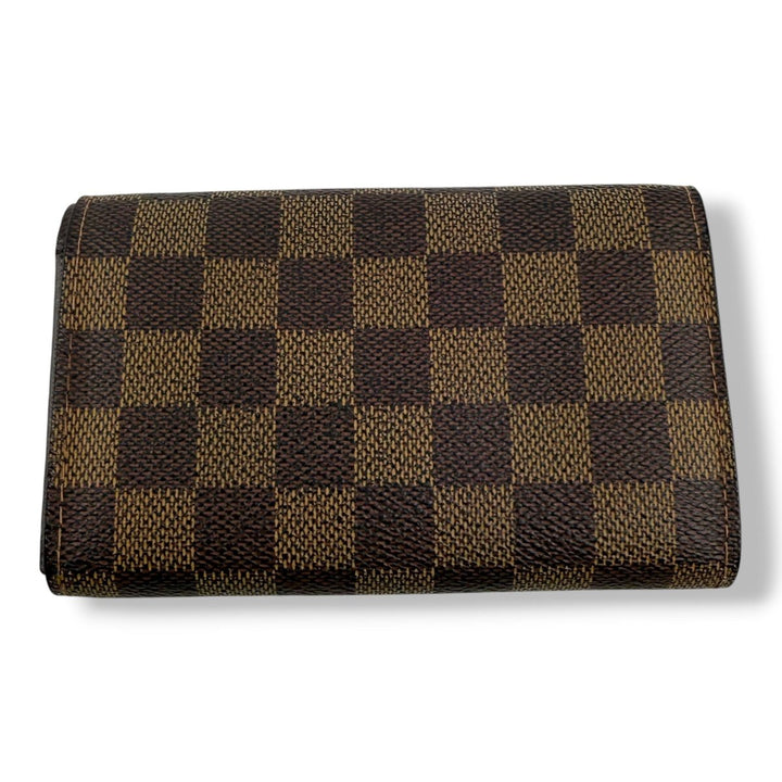 Louis Vuitton Brown Damier Zippy Clip Purse - Lux Central