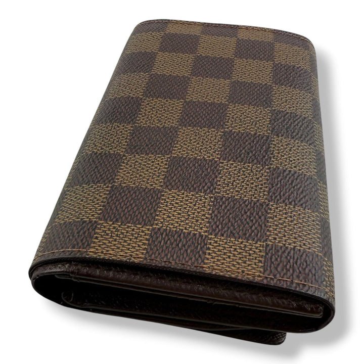 Louis Vuitton Brown Damier Zippy Clip Purse - Lux Central