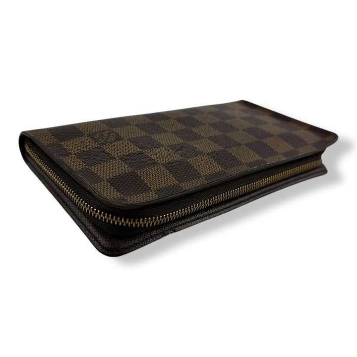 Louis Vuitton Brown Damier Zippy Purse - Lux Central