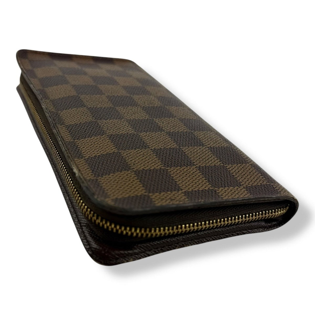 Louis Vuitton Brown Damier Zippy Purse - Lux Central