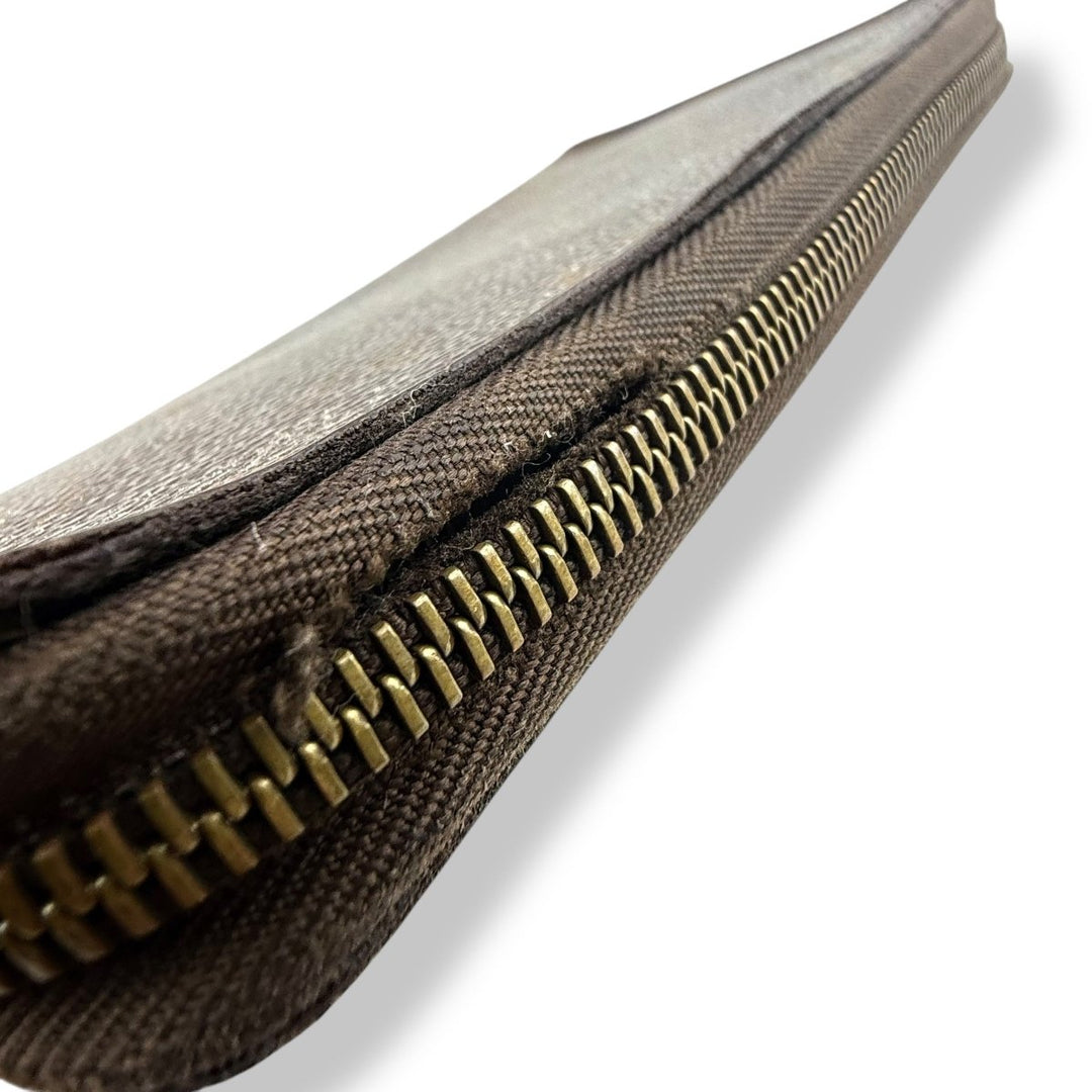 Louis Vuitton Brown Damier Zippy Purse - Lux Central