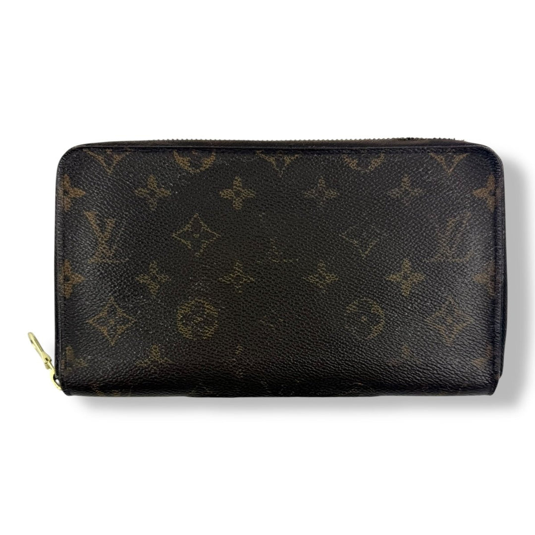 Louis Vuitton Brown Damier Zippy Purse - Lux Central