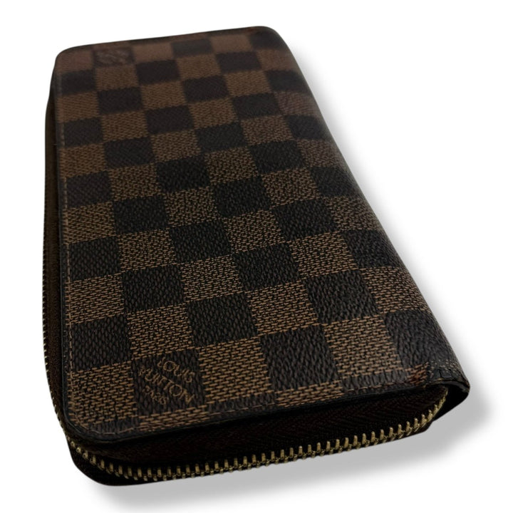 Louis Vuitton Brown Damier Zippy Purse - Lux Central