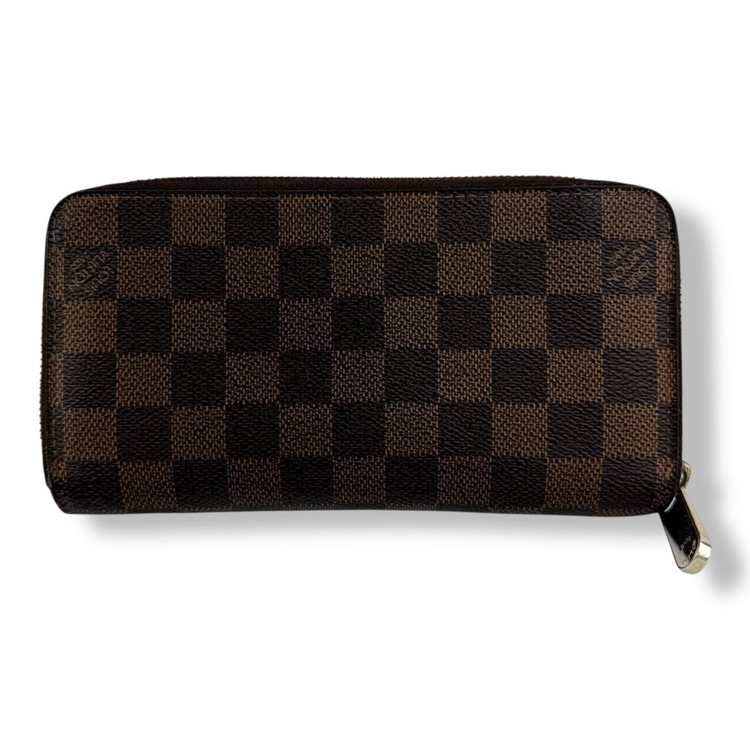 Louis Vuitton Brown Damier Zippy Purse - Lux Central