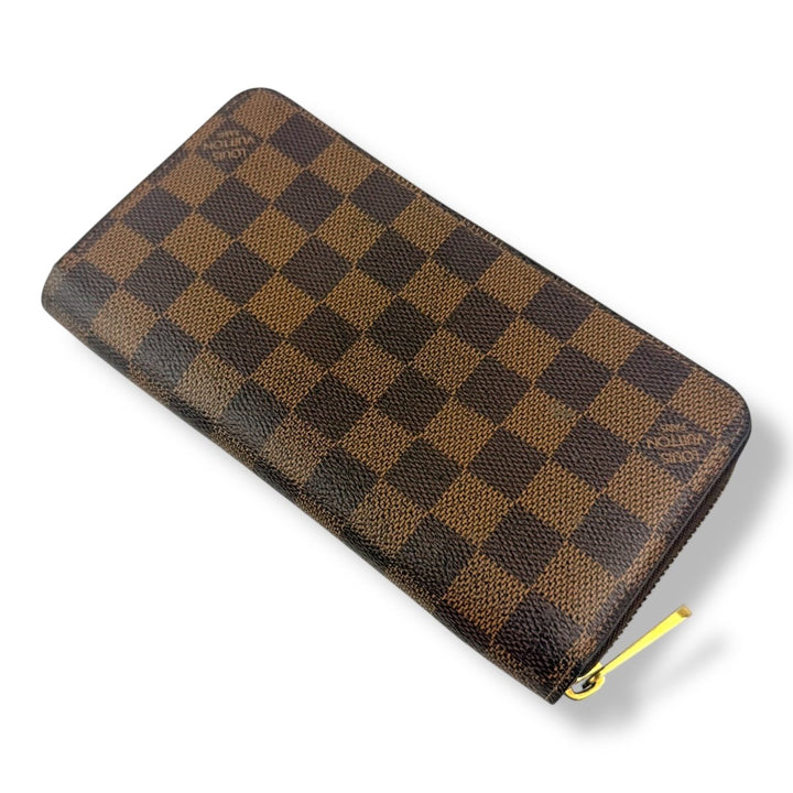 Louis Vuitton Brown Damier Zippy Purse - Lux Central