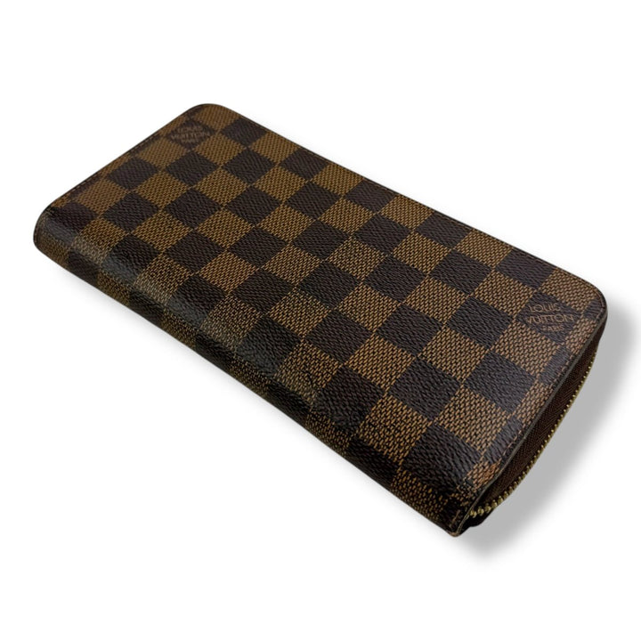 Louis Vuitton Brown Damier Zippy Purse - Lux Central