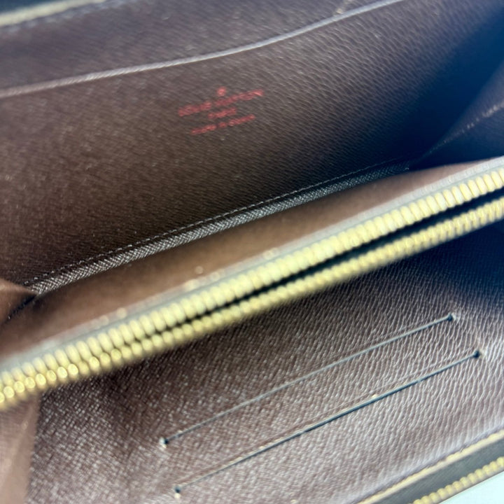 Louis Vuitton Brown Damier Zippy Purse - Lux Central