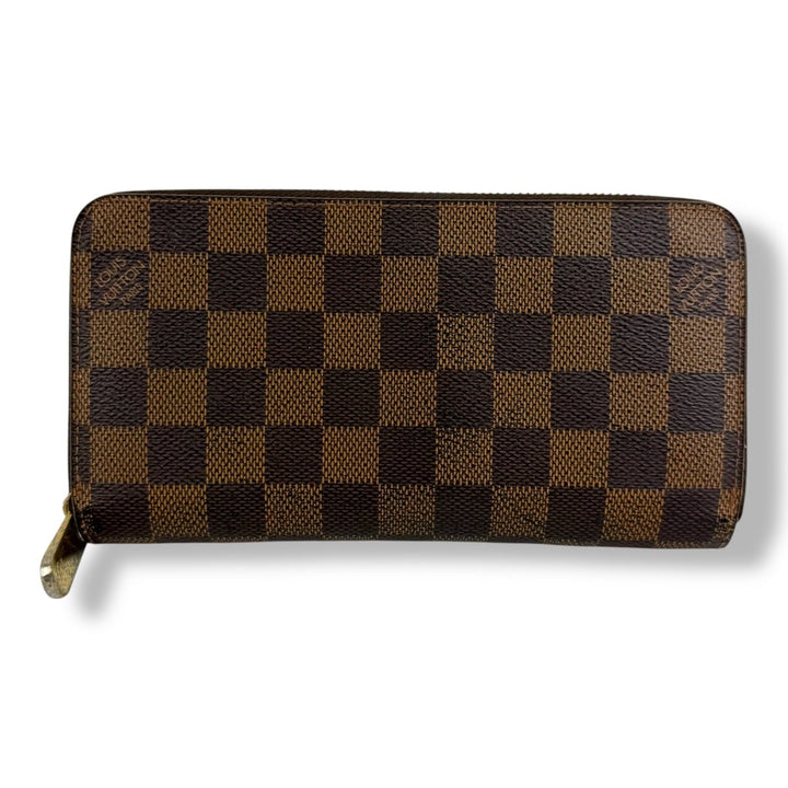Louis Vuitton Brown Damier Zippy Purse - Lux Central