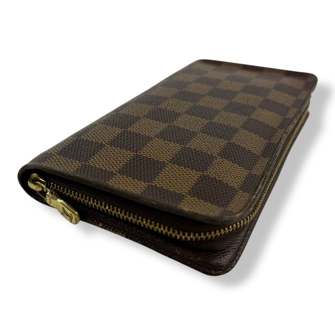 Louis Vuitton Brown Damier Zippy Purse - Lux Central