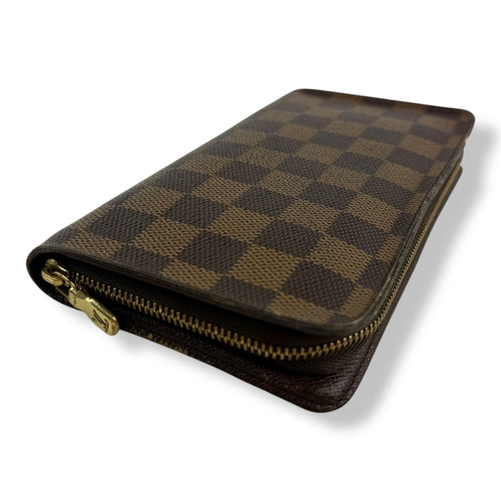 Louis Vuitton Brown Damier Zippy Purse - Lux Central