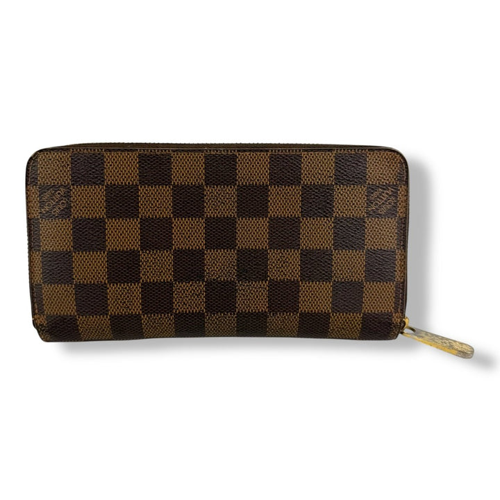 Louis Vuitton Brown Damier Zippy Purse - Lux Central