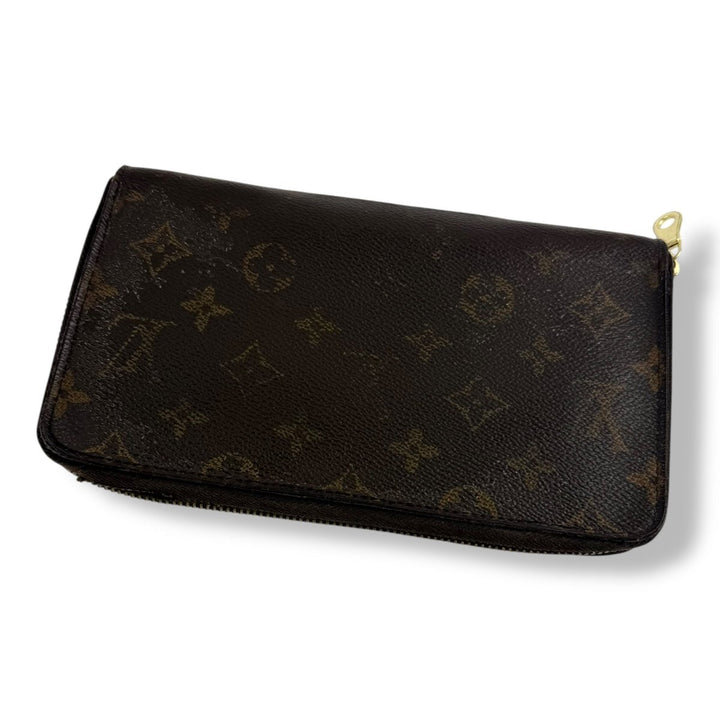 Louis Vuitton Brown Damier Zippy Purse - Lux Central