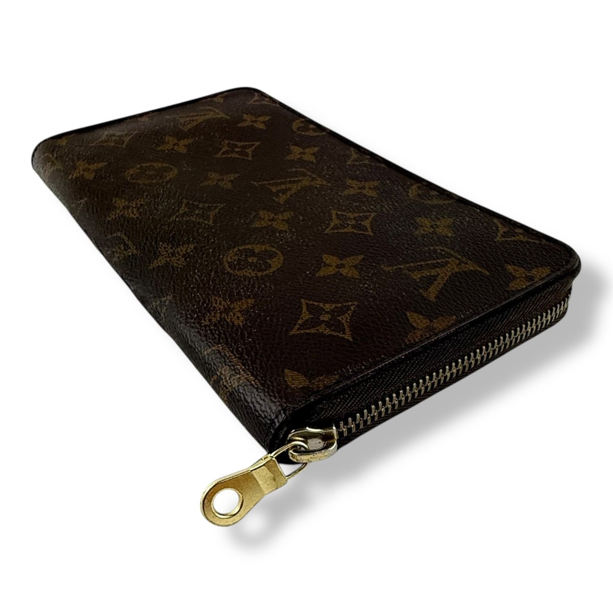 Louis Vuitton Brown Damier Zippy Purse - Lux Central