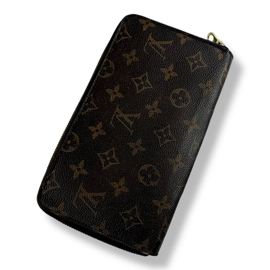 Louis Vuitton Brown Damier Zippy Purse - Lux Central