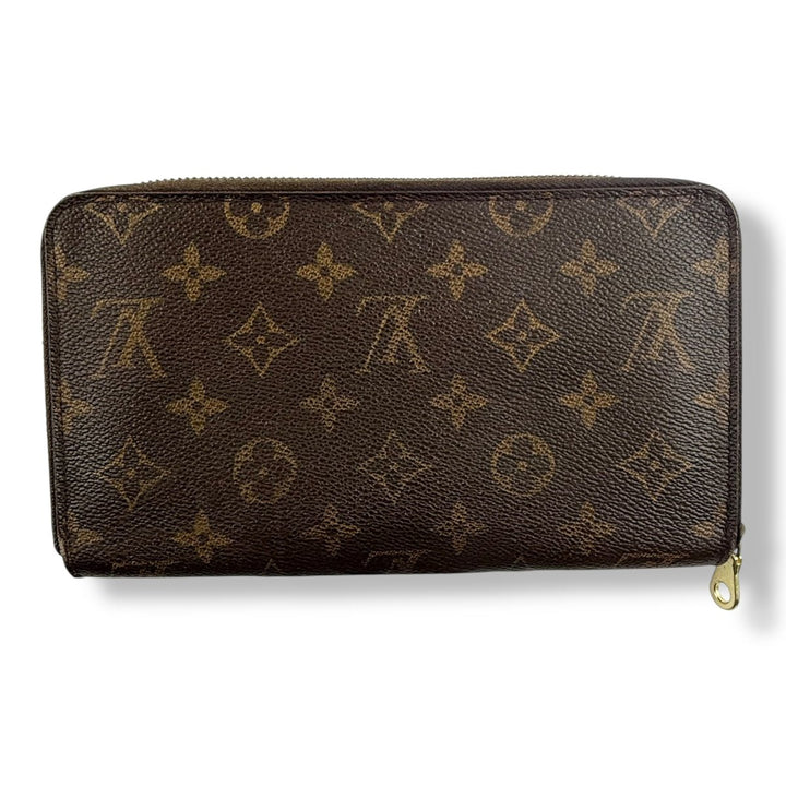 Louis Vuitton Brown Damier Zippy Purse - Lux Central