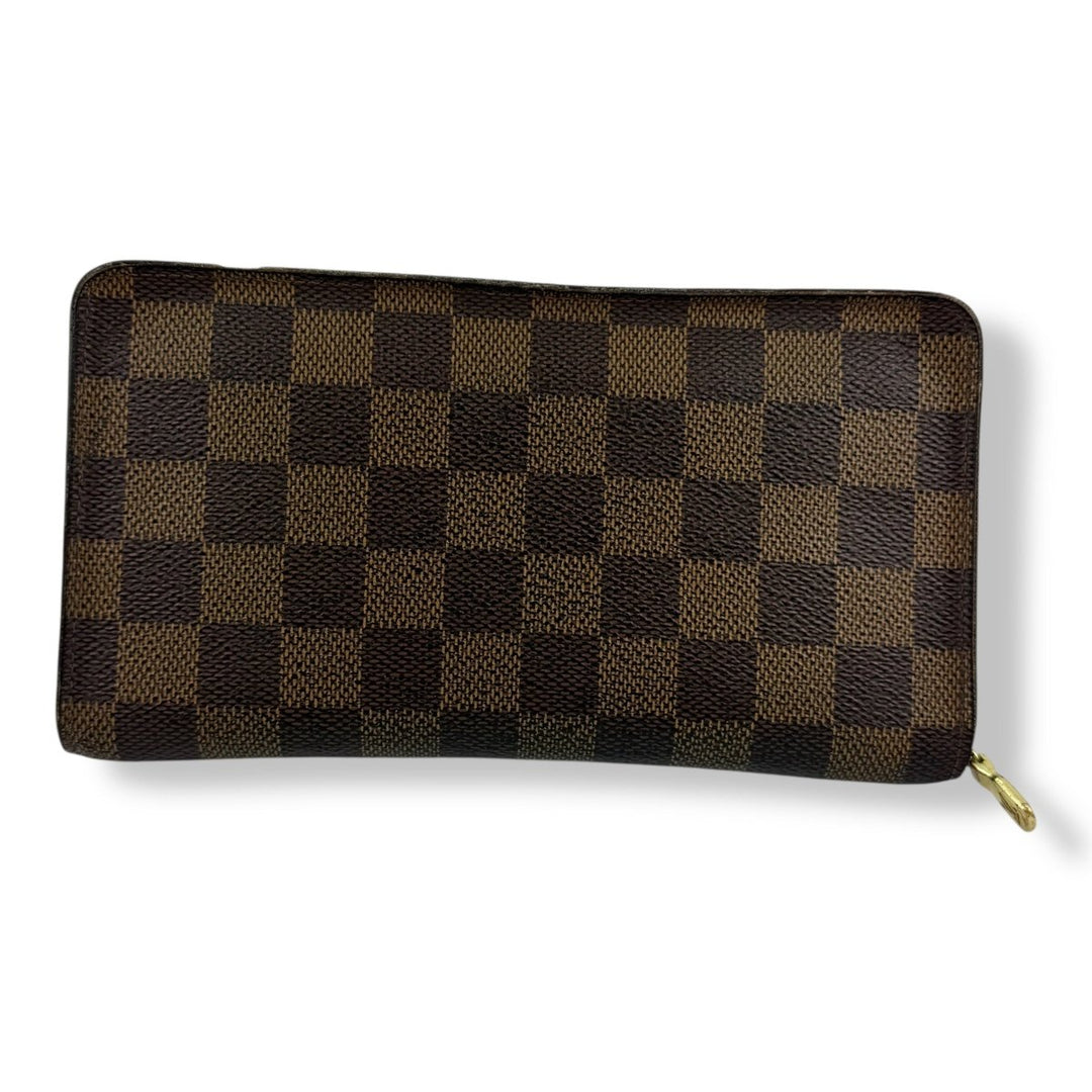 Louis Vuitton Brown Damier Zippy Purse - Lux Central