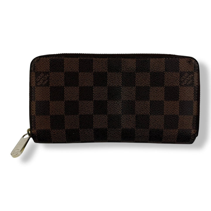 Louis Vuitton Brown Damier Zippy Purse - Lux Central