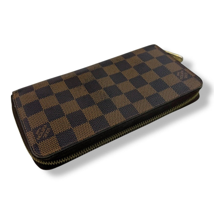 Louis Vuitton Brown Damier Zippy Purse - Lux Central