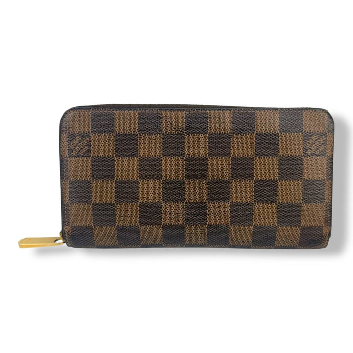 Louis Vuitton Brown Damier Zippy Purse - Lux Central