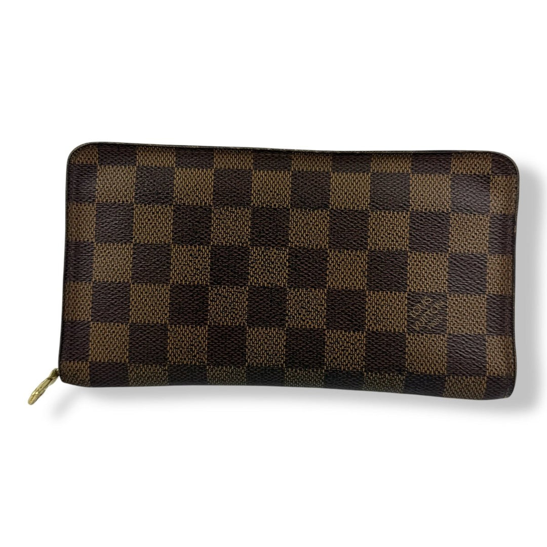 Louis Vuitton Brown Damier Zippy Purse - Lux Central
