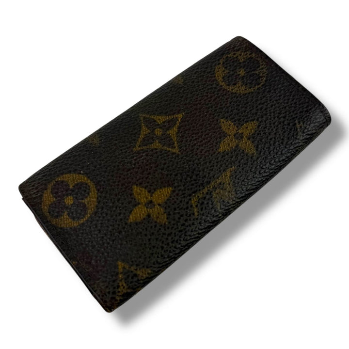 Louis Vuitton Brown Monogram 4 Key Holder Purse - Lux Central
