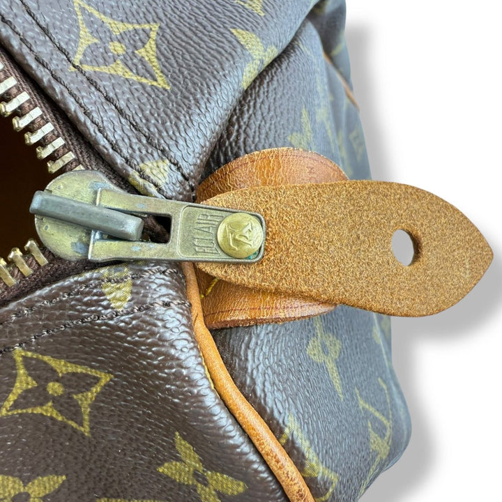 Louis Vuitton Brown Monogram 45 Keepall Duffle Bag - Lux Central
