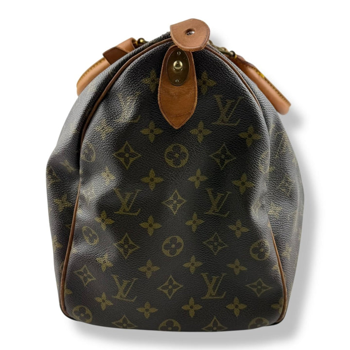 Louis Vuitton Brown Monogram 45 Keepall Duffle Bag - Lux Central