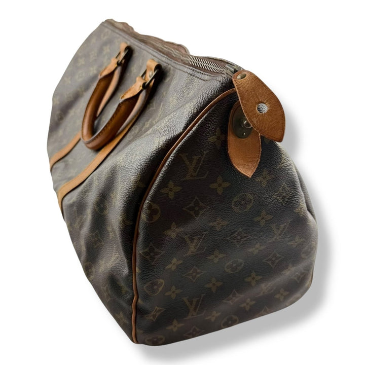 Louis Vuitton Brown Monogram 45 Keepall Duffle Bag - Lux Central