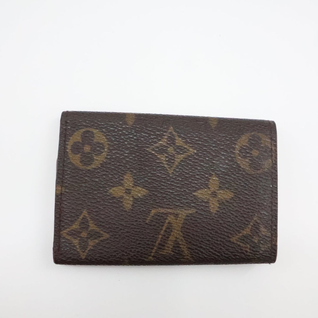 Louis Vuitton Brown Monogram 5 Key Holder Purse - Lux Central