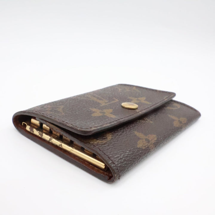 Louis Vuitton Brown Monogram 5 Key Holder Purse - Lux Central