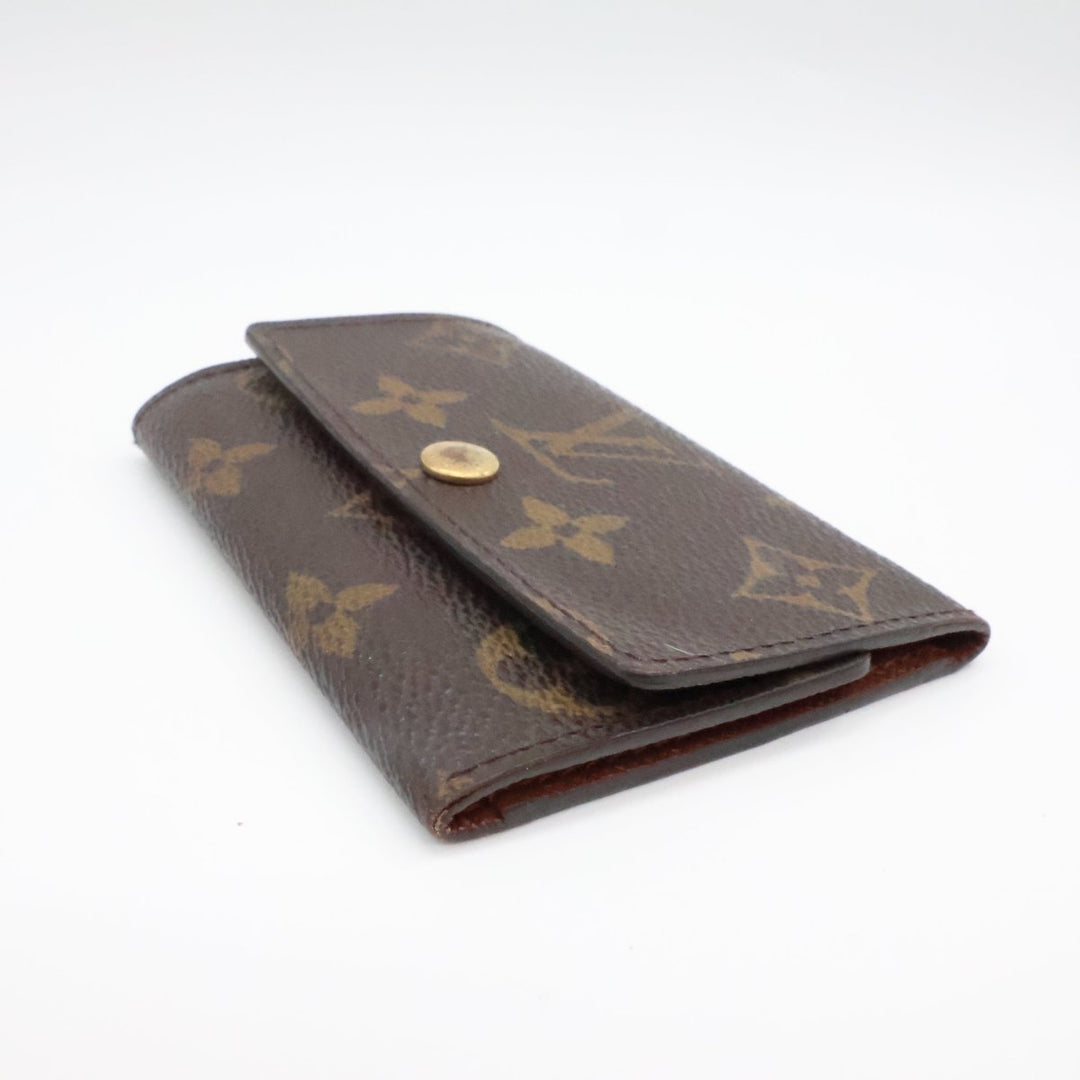 Louis Vuitton Brown Monogram 5 Key Holder Purse - Lux Central