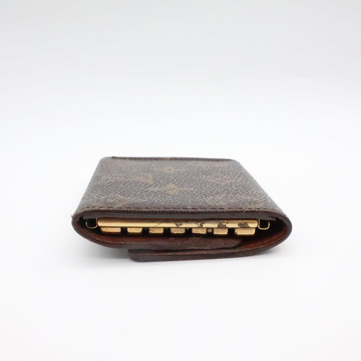 Louis Vuitton Brown Monogram 5 Key Holder Purse - Lux Central