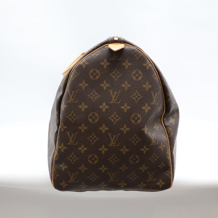 Louis Vuitton Brown Monogram 55 Keepall Duffle Bag - Lux Central