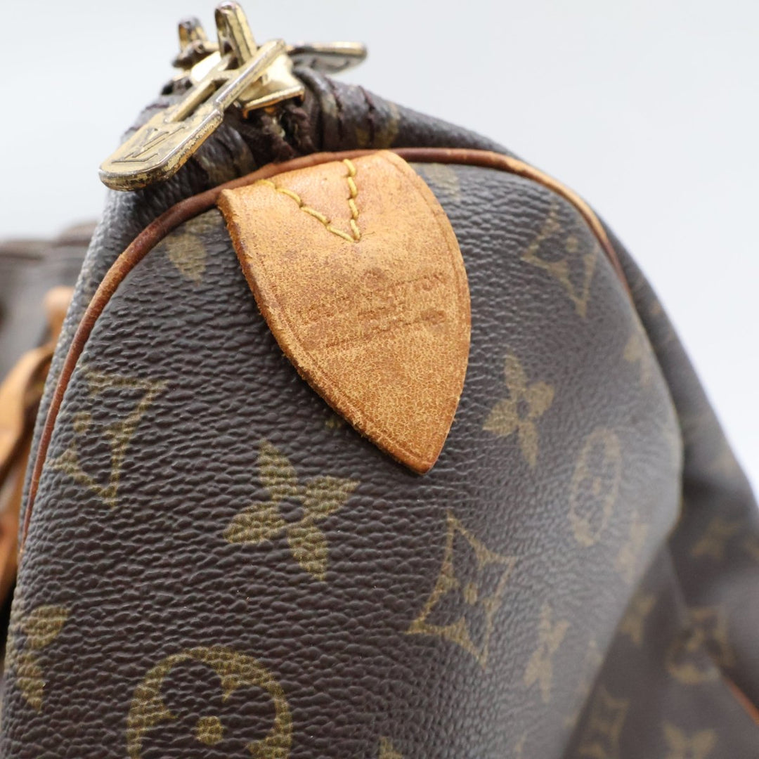 Louis Vuitton Brown Monogram 55 Keepall Duffle Bag - Lux Central