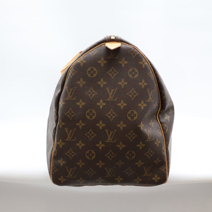 Louis Vuitton Brown Monogram 55 Keepall Duffle Bag - Lux Central