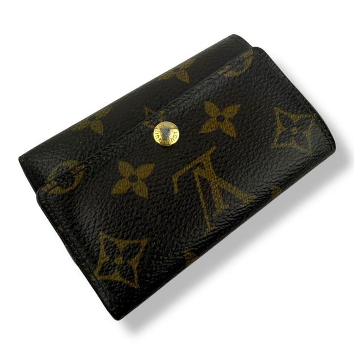 Louis Vuitton Brown Monogram 6 Key Holder Purse - Lux Central