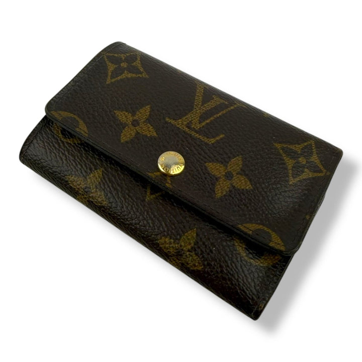 Louis Vuitton Brown Monogram 6 Key Holder Purse - Lux Central